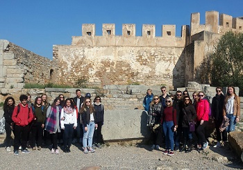 Visita Erasmus  al Castillo de Sagunto